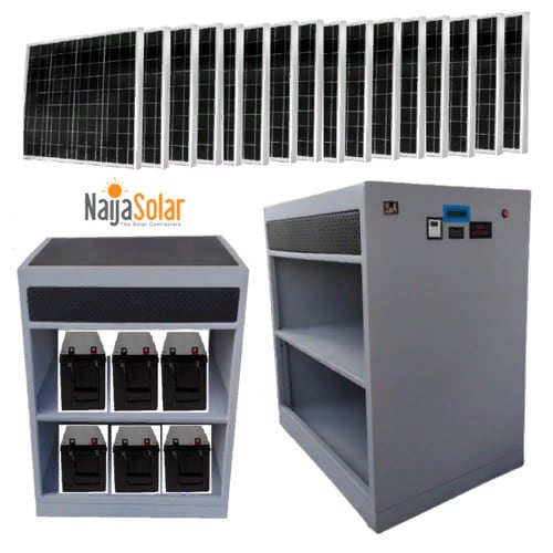4000 Watts Solar + 7.5kva Inverter + 6units Of 200ah Battery, Free Installation