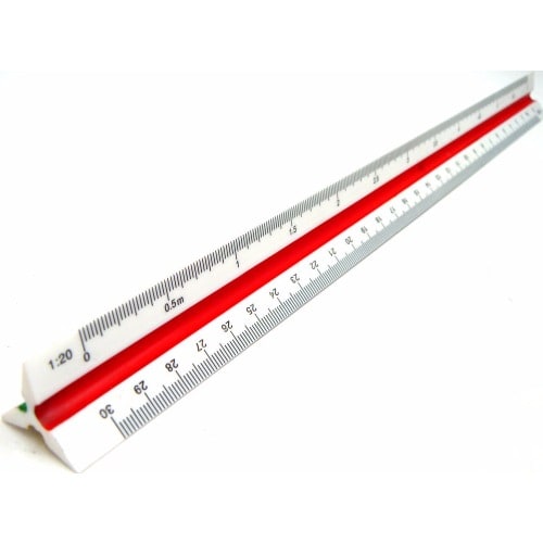 Triangular Scale Ruler