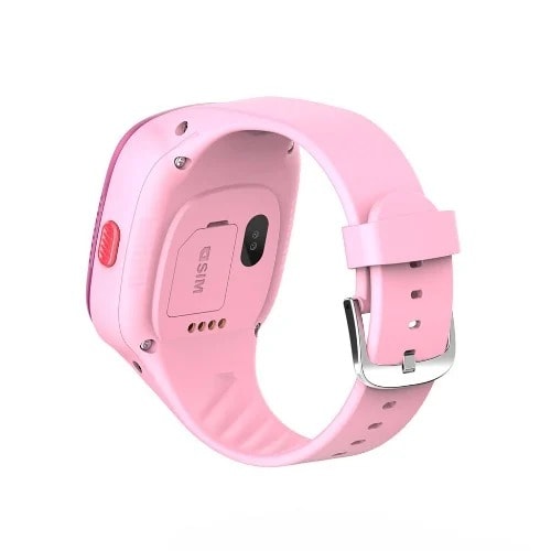 Kid's Smart Watch With Gps Tracking And Fitness Tracker - Kw10 -pink