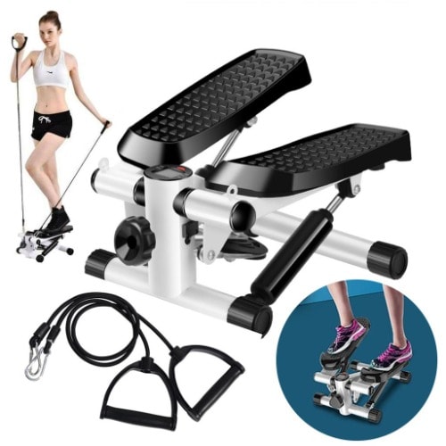 Mini Stepper With Resistance Band