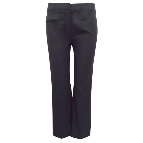 Uomo Straight Trousers - 29in -  Black