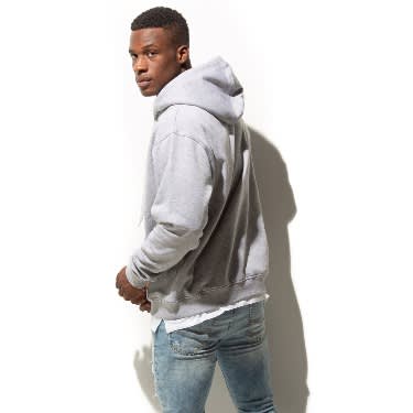 Men's Hoodie Sweater - Grey Plain