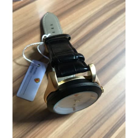 Casual Leather Strap Men's Wrist Watch