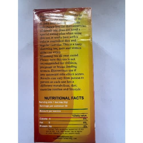Extra Strength Fat Burner Tea- 20 Teabags