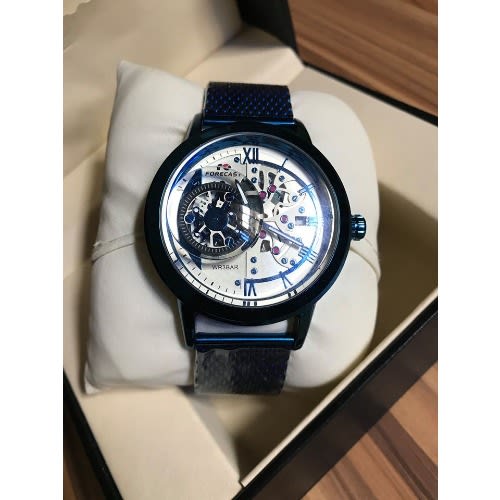 Blue Luxury Bracelet Strap Wrist Watch
