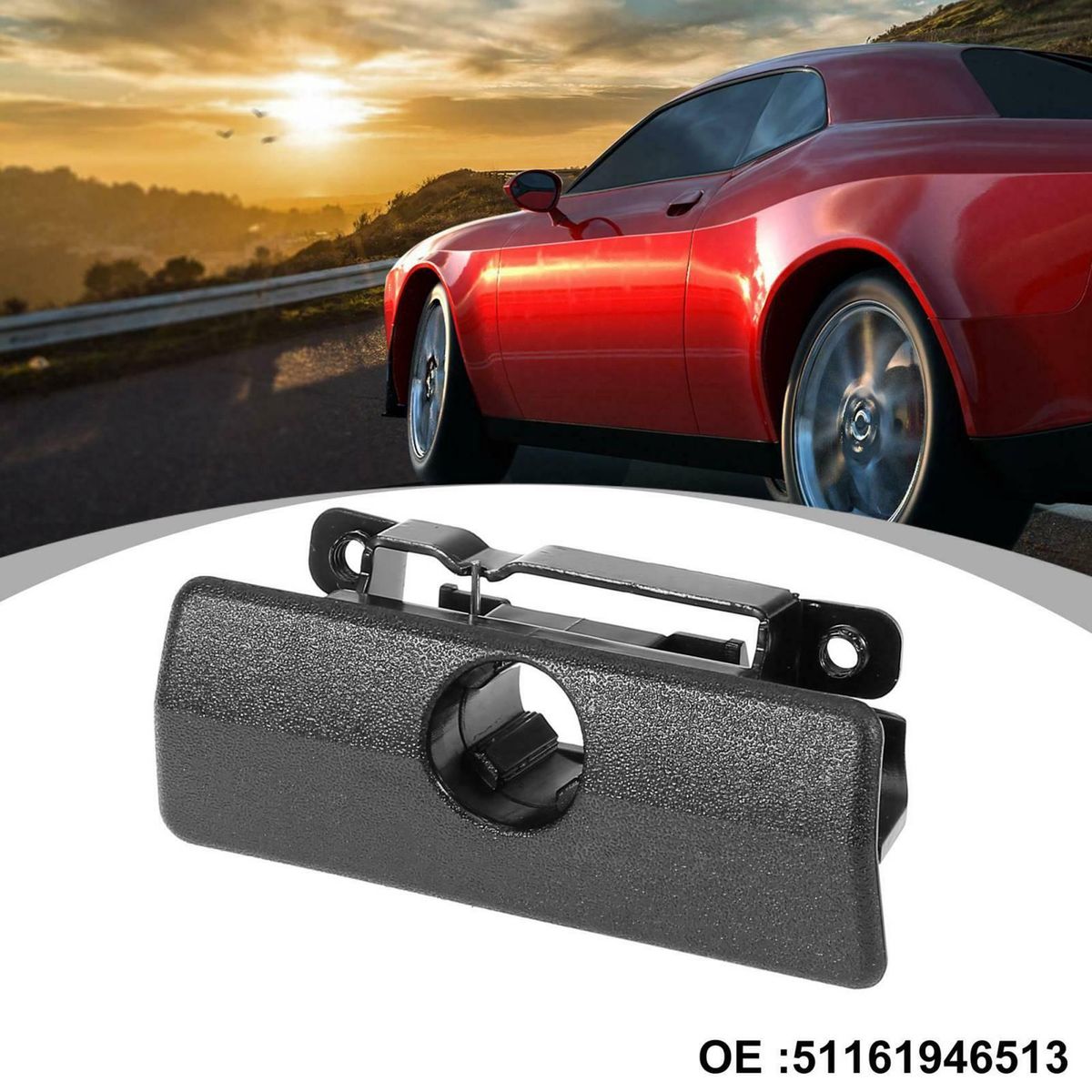 New Car Glove Box Lock Latch Pull Handle Lower 51161946513
