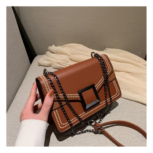 Classic Elegant Handbag-brown