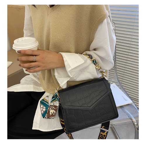 Ladies Hand Bag- Black