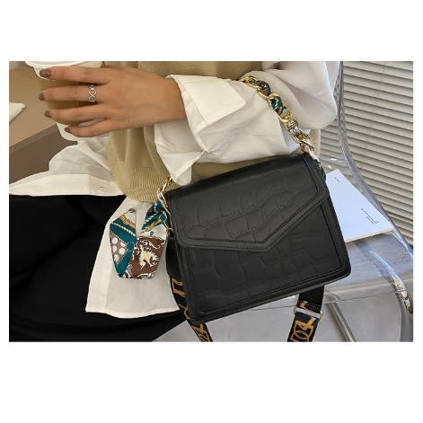 Ladies Hand Bag- Black