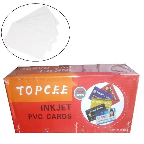 Topcee Inkjet Pvc Cards - 235Pieces