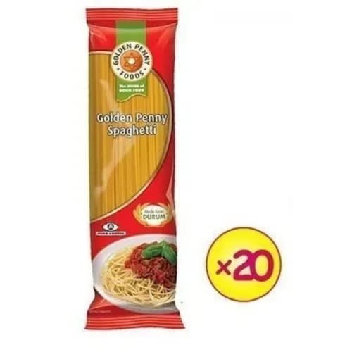 Golden Penny Spaghetti - 500g - Pack Of 20 - 1 Carton