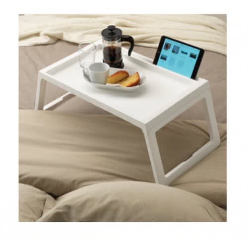 Klipsk Bed Tray - White