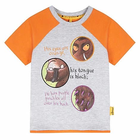 Boys The Gruffalo Story Tshirt - Multicolour