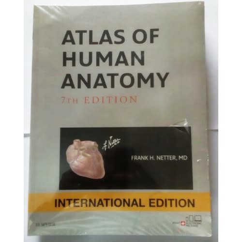 Atlas Of Human Anatomy 7th Edition By Frank H. Netter Md