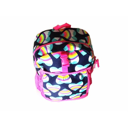 Girls Rainbow Love Backpack--Multicolour--No