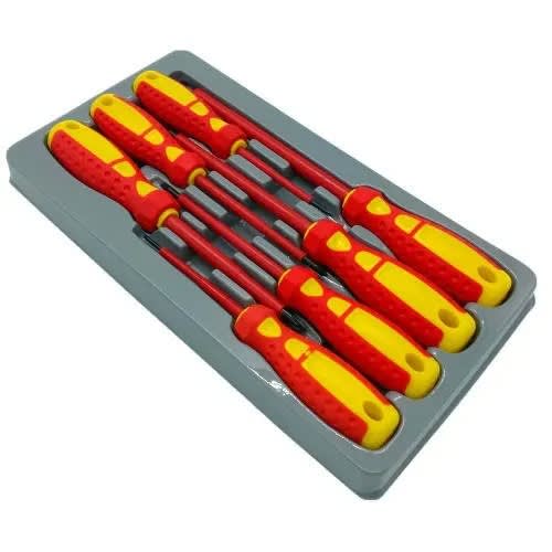 Electrical Insulation Screwdriver - 7 Pcs