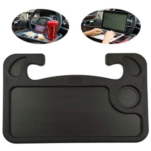Car Steering Wheel Double-sided Food Tray - Reading Writing Laptop Desk