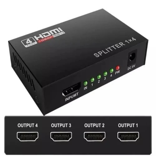 HDMI Splitter With 4 Port