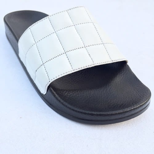 Unisex Summer Slide /Slippers  - White