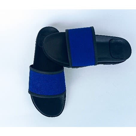 Men's Classic Blue & Black Slippers