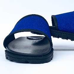 Men's Classic Blue & Black Slippers
