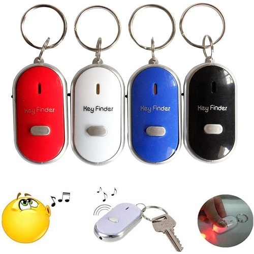 Whistle Key Finder Holder - 4 Pieces