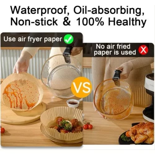 Air Fryer Disposable Parchment Paper-10 Pieces