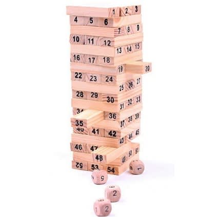 Jenga Stacking Wooden Game
