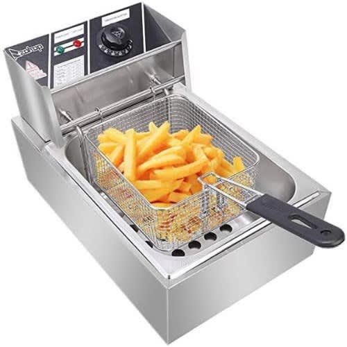Hm-88-1 Electric Deep Fryer 6L - Single Tank