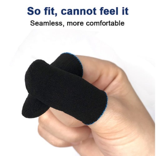 Mobile Finger Sleeve Touchscreen Game Controller Gloves - 2 Pieces