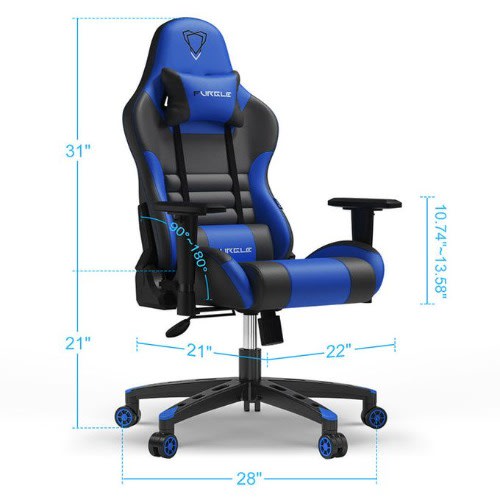 Furgle Ergonomic Chair -Blue