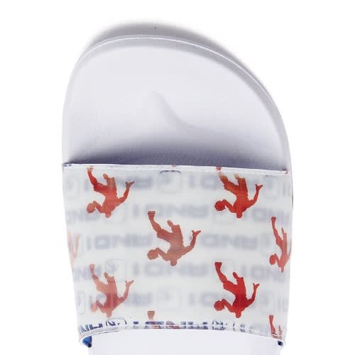 Men's Lenticular Crossover Slide - Changing Logo Slide Slipper