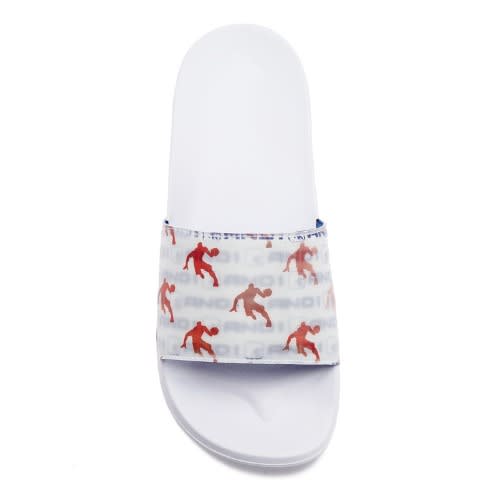 Men's Lenticular Crossover Slide - Changing Logo Slide Slipper