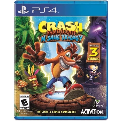 Crash Bandicoot N Sane Trilogy Ps4