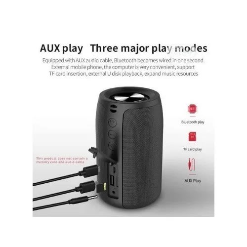 Waterproof S32 Outdoor Bluetooth Speaker - Black
