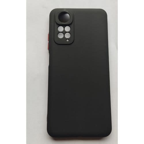 Silicone Shield Case For Redmi Note 11 - Black
