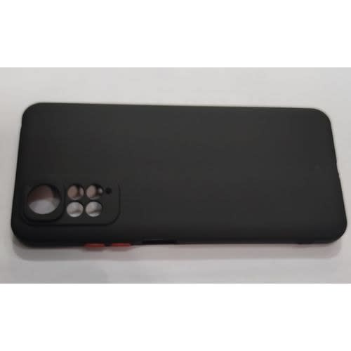 Silicone Shield Case For Redmi Note 11 - Black