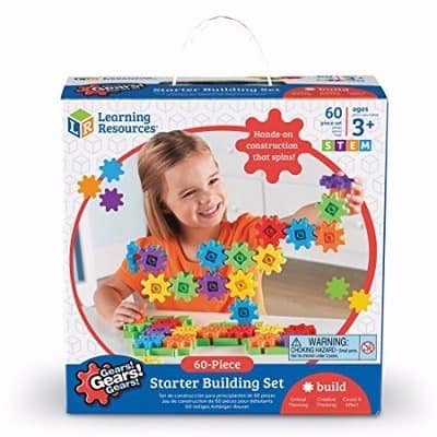 Learning Resources Gears Starter Building Set - 60 Piece