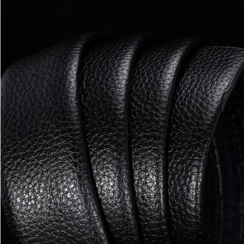 Men's Leather Belt - Black
