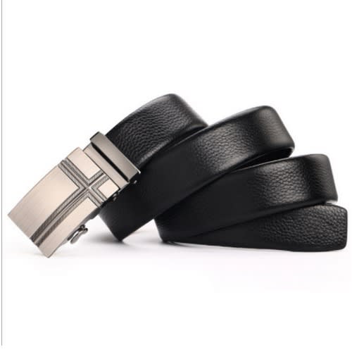 Automatic Men's  Leather Belt