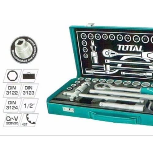 Socket Set - Tht141253 -  24 Pcs 1/2"