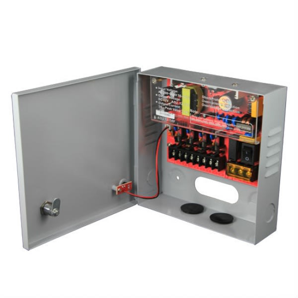 DC12V 3amp 4ways CCTV Backup Power Supply Switch