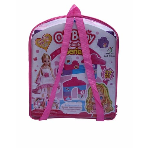 LEGO Educational Building Blocks With Princess Character - Pink
