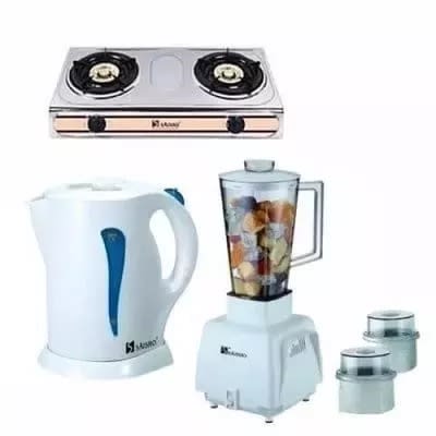 Gas Cooker, Kettle & Blender Bundle