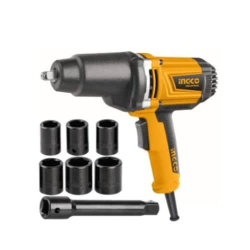 Ingco - Industrial Electric Impact Wrench - 1/2" Drive - 550nm With Case - 1050W