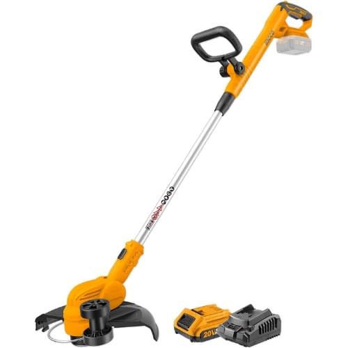 Ingco Lithium-ion Cordless Grass String Strimmer - 20v