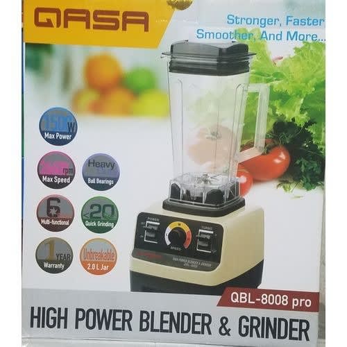 High Power Blender And Grinder -Commercial Blender - 2L - 1500W