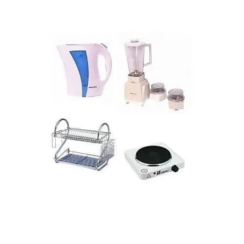 Blender-Kettle-Hot Plate & Dish Drainer Bundle