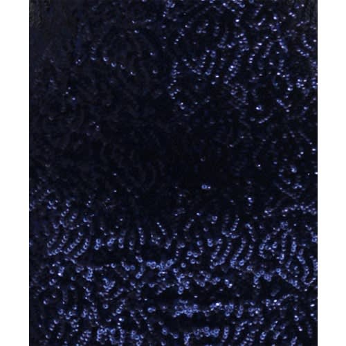 Front Glittering Bodycon Dress - Blue