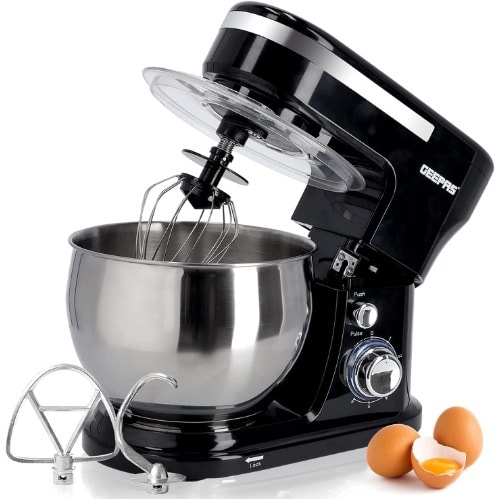 5l Stand Mixer With Dough Hook, Whisk, Beater & Mixing Bowl - 1000w - GSM43021UK